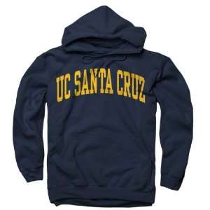  UC Santa Cruz Banana Slugs Navy Arch Hooded Sweatshirt 