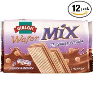 Gullon Avellana Wafers, Chocolate & Hazelnut, 7.41 Ounce Packages 