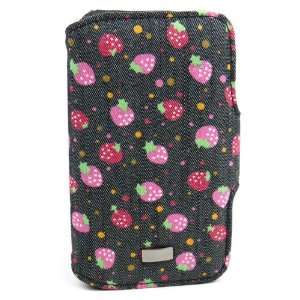  JAVOedge Strawberry Jeans Book Case for the Apple iPhone 4 