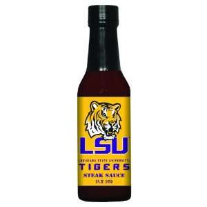  12 Pack LSU (Louisiana St Univ)Tigers Steak Sauce 5 oz 