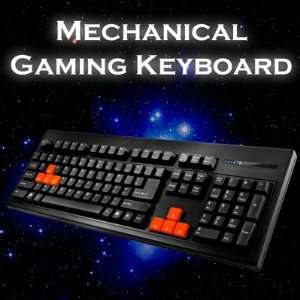   104 keys mechanical gaming typing keyboard