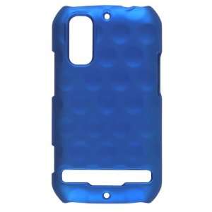 Wireless Solutions Dimples Snap On Case (Electrify Blue) for Motorola 