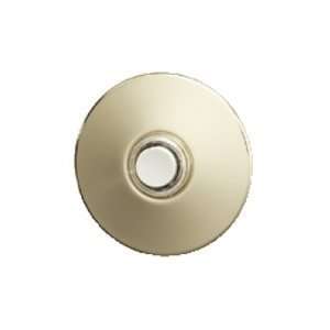 NuTone PB41BGL Wired Unlighted Door Chime Push Button, Round, Polished 