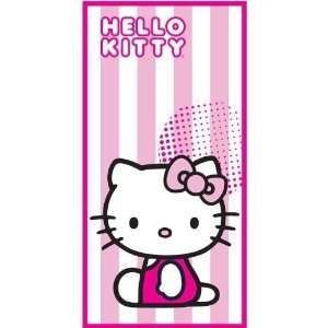  Hello Kitty Candy Stripe Beach Towel