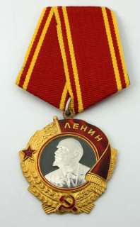   Order of Lenin Medal. Original Gold and Platinum Type 5 v 1  