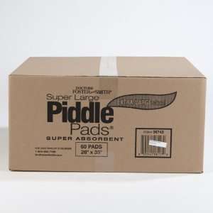  Piddle Pads Super Large, 60 ct: Pet Supplies