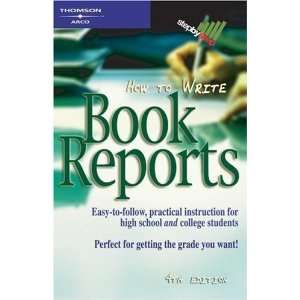   Reports 4E (Arco How to Write Book Reports) [Paperback] Arco Books