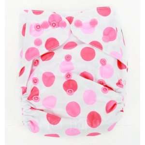    MG Baby Cloth Diaper with 2 Four Layer Bamboo Inserts: Baby