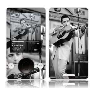   Zune  30GB  Johnny Cash  Guitar Skin: MP3 Players & Accessories