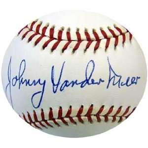  Johnny Vandermeer Autographed Baseball: Sports & Outdoors