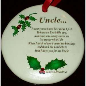  For A Special Uncle Christmas Ornament Swarovski Crystal 