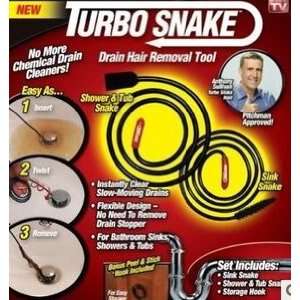 NEW TURBO SNAKE DRAIN HAIR REMOVAL TOOL SINK SNAKE!!:  Home 