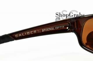 New Mens Arsenal Optix CALIBER Sunglasses Motion Copper Brown Lens NP 