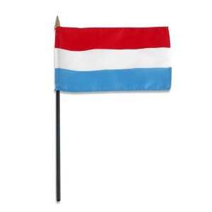  Luxembourg Flag 4 x 6 inch: Patio, Lawn & Garden