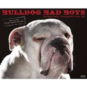  Bulldog Bad Boys 2012 Wall Calendar: Office Products