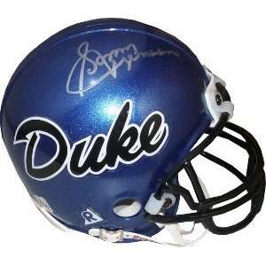  Sonny Jurgensen Autographed/Hand Signed Duke Blue Devils 