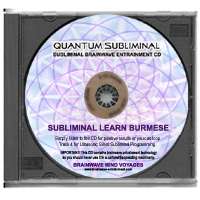 SUBLIMINAL LEARN BURMESE CD LANGUAGE SLEEP LEARNING AID  