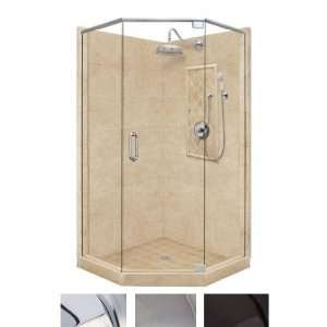 American Bath Factory P21 2011P SN 48L X 34W Grand Shower Package 