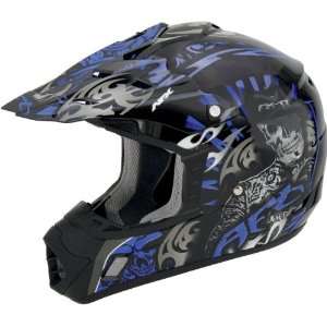  AFX Shade Adult FX 17 MX Motorcycle Helmet   Blue / Small 