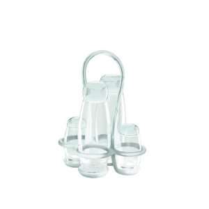  Guzzini GU 2313.00 00 Bolli 6 Ounce and 2 Ounce Cruet Set 