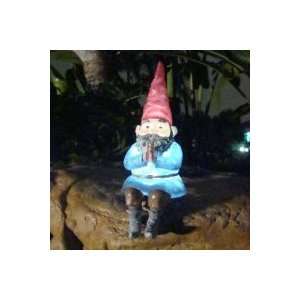  Solar Gnome Sitter   Mordecai Patio, Lawn & Garden