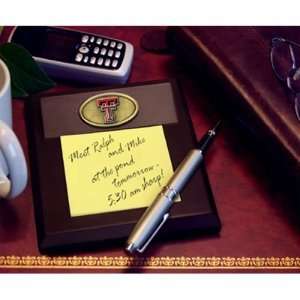   Texas Tech Red Raiders Desk Memo Pad Paper Holder