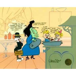 CHUCK JONES (1912 2002) Bugs and Witch Hazel: Truant Officer SOLD 