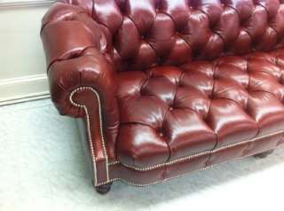 RALPH LAUREN Tufted Chesterfield LEATHER Sofa   BRAND NEW  