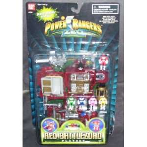   ZEO RED BATTLEZORD Micro Morphin Transforming Playset Toys & Games