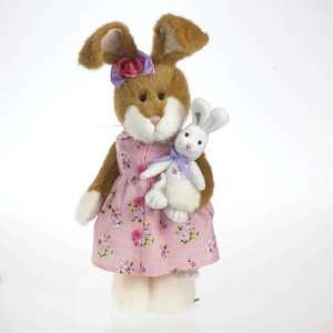  Boyds Bears Polly Springfield and Cottontail   12 Easter Plush 