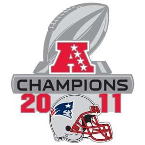  NFL New England Patriots 2011 AFC Champions Pin  Sports 
