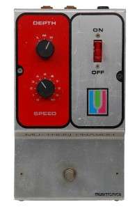 Musitronics Mutron Phasor Pedal Vintage Guitar Phaser Lush Warmth 