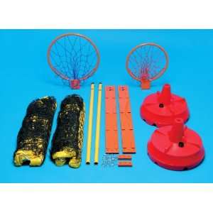    Sportime Basic Multi Court Maxi Net N Goal System