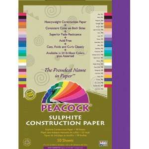   Quality value Construction Paper 9 X 12 Violet By Pacon: Toys & Games