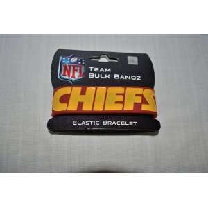   City Chiefs NFL extra wide bulky Bandz Bracelet 