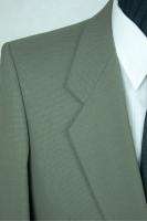 PAULO SOLARI / ATHLETIC FIT Mens PURE WOOL Suit size 40 R  