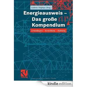 Energiepass   Das große Kompendium. Grundlagen   Erstellung   Haftung 