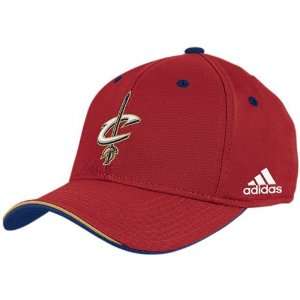 Adidas Cleveland Cavaliers Crimson NBA Draft Day Flex Fit Hat  