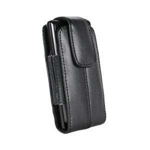  Axiom Brand Black Leather Case Vertical for Samsung Galaxy 