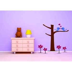  Removable Wall Decals   Birds in a Tree