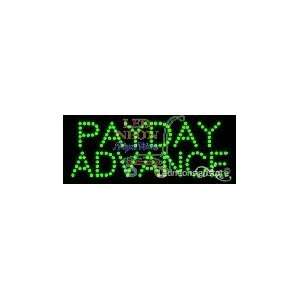 Payday Advance LED Business Sign 8 Tall x 24 Wide x 1 Deep