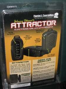 Johnny Stewarts ATTRACTOR Electronic caller DEER ONE remote NEW 