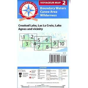  Voyageur Map Number Two For the BWCA