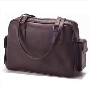  Clava Leather Vachetta Cell Phone Handbag in Café 
