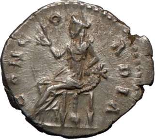 FAUSTINA II Marcus Aurelius Wife154AD SILVER Ancient Roman Coin 