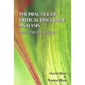  Practice of Critical Discourse Analysis: Meriel/ Bloor 