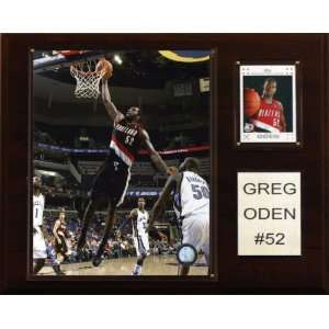  NBA Greg Oden Portland Trail Blazers Player Plaque Sports 