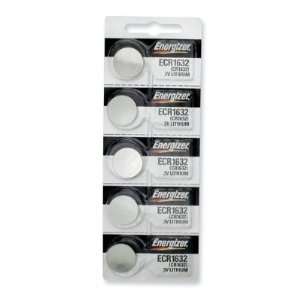   CR1632 3 Volt Lithium Coin Battery (pack of 5): Home Improvement
