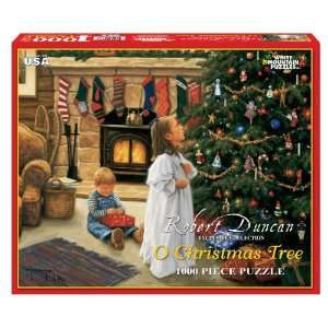  White Mountain Puzzles O Christmas Tree: Toys & Games