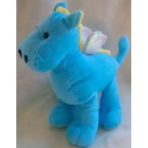 12 Plush Blue Unicorn Doll Toy: Toys & Games